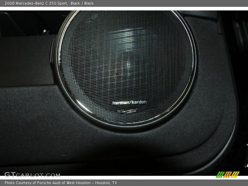 Black / Black 2008 Mercedes-Benz C 350 Sport