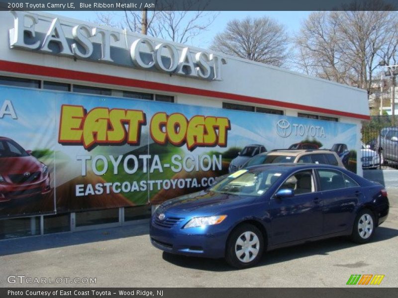 Blue Ribbon Metallic / Ash 2008 Toyota Camry LE