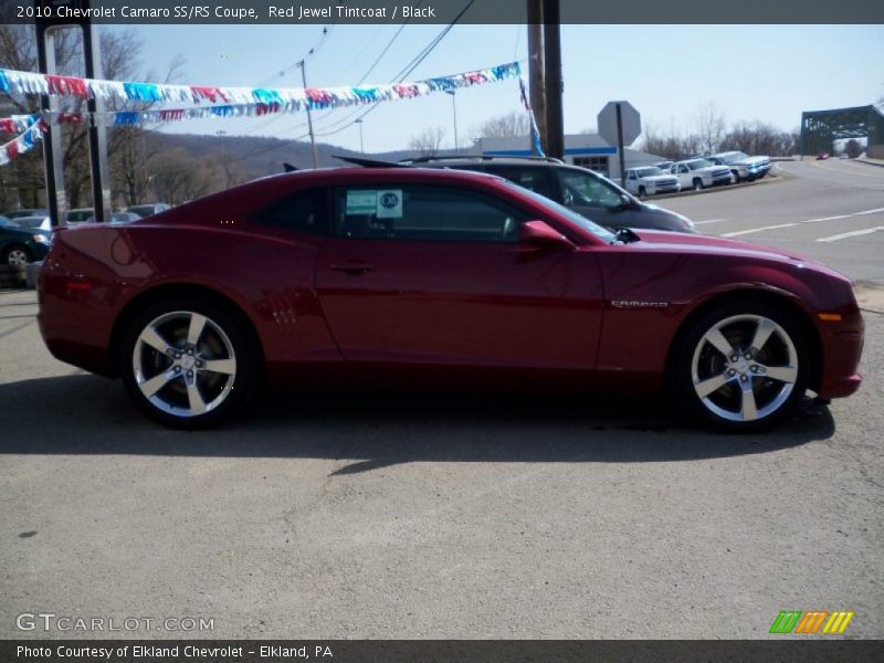 Red Jewel Tintcoat / Black 2010 Chevrolet Camaro SS/RS Coupe