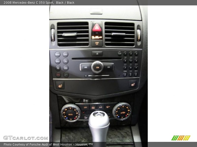 Black / Black 2008 Mercedes-Benz C 350 Sport