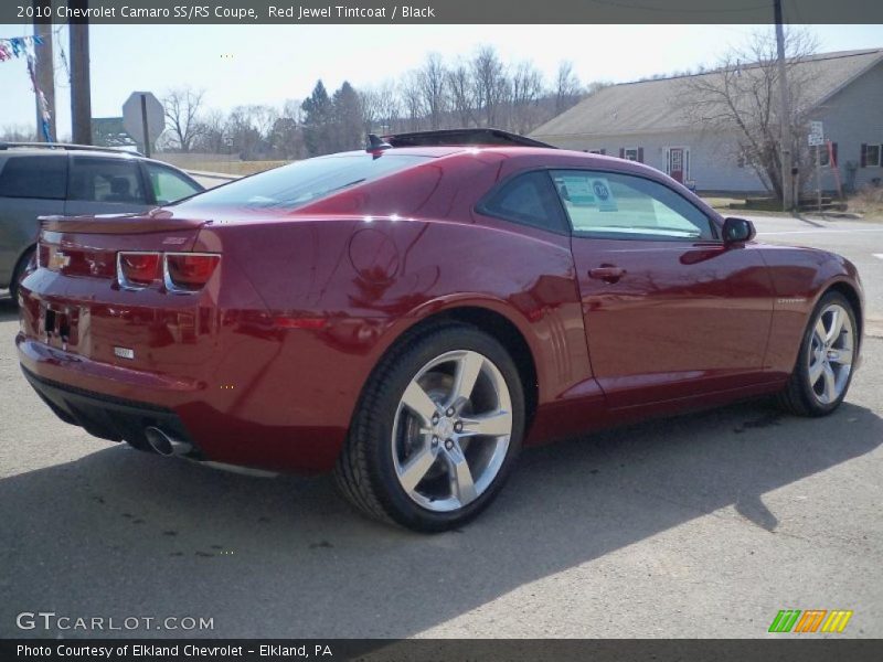 Red Jewel Tintcoat / Black 2010 Chevrolet Camaro SS/RS Coupe
