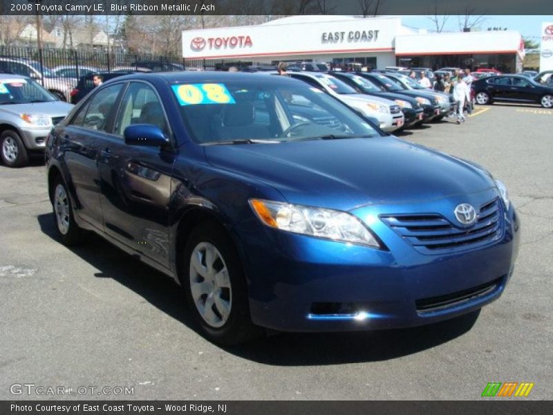 Blue Ribbon Metallic / Ash 2008 Toyota Camry LE