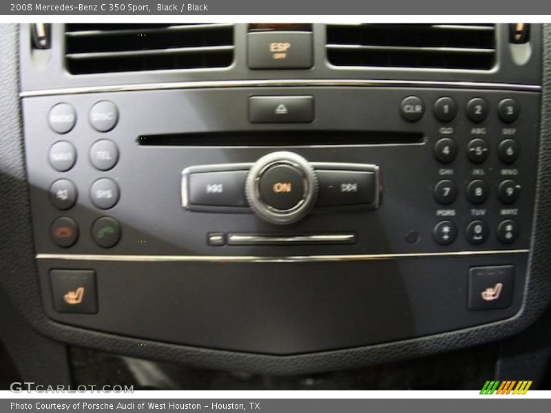 Black / Black 2008 Mercedes-Benz C 350 Sport