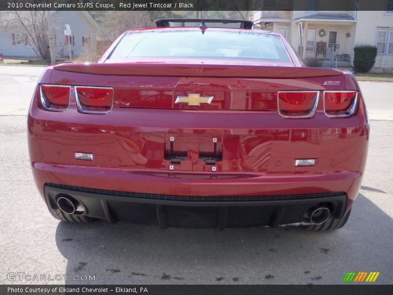 Red Jewel Tintcoat / Black 2010 Chevrolet Camaro SS/RS Coupe