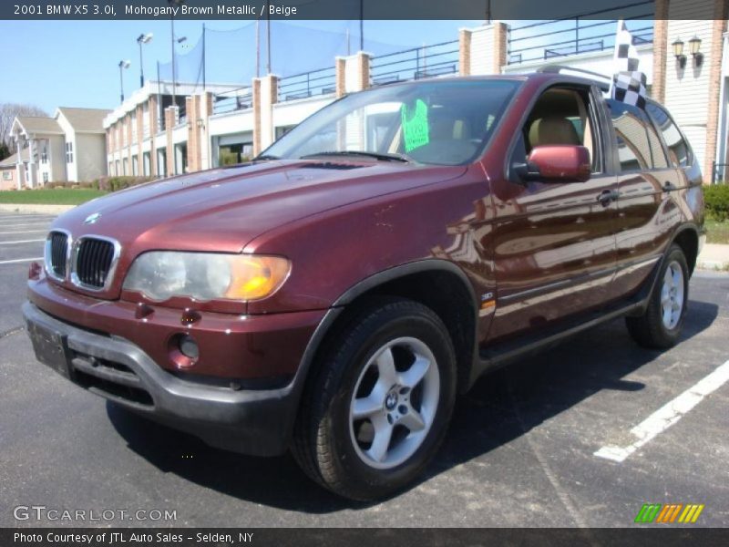 Mohogany Brown Metallic / Beige 2001 BMW X5 3.0i