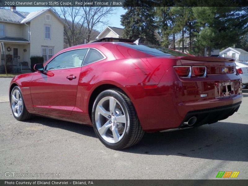 Red Jewel Tintcoat / Black 2010 Chevrolet Camaro SS/RS Coupe