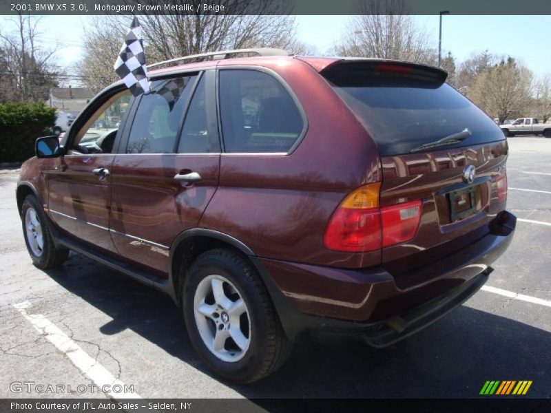 Mohogany Brown Metallic / Beige 2001 BMW X5 3.0i