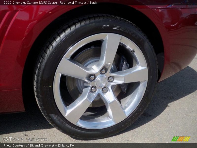 Red Jewel Tintcoat / Black 2010 Chevrolet Camaro SS/RS Coupe