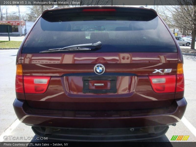 Mohogany Brown Metallic / Beige 2001 BMW X5 3.0i