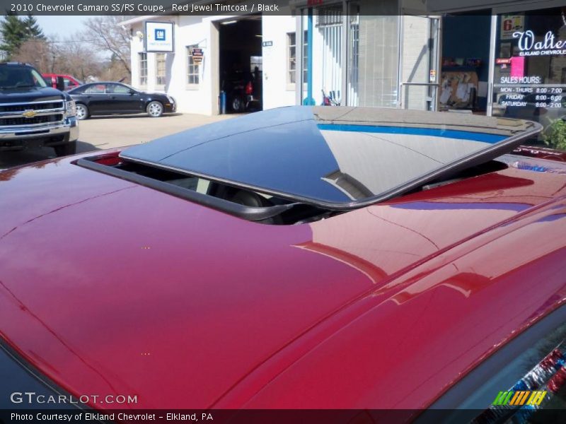 Red Jewel Tintcoat / Black 2010 Chevrolet Camaro SS/RS Coupe