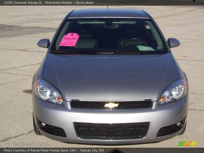 Silverstone Metallic / Ebony Black 2008 Chevrolet Impala SS