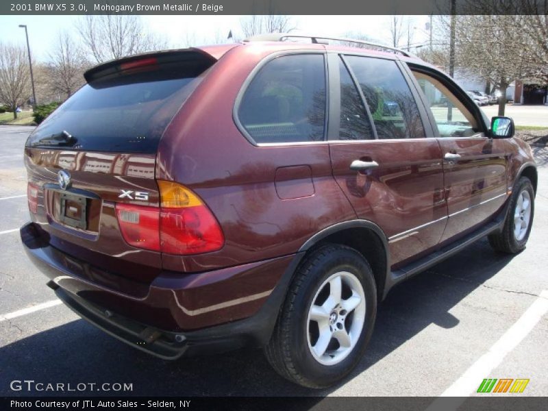 Mohogany Brown Metallic / Beige 2001 BMW X5 3.0i