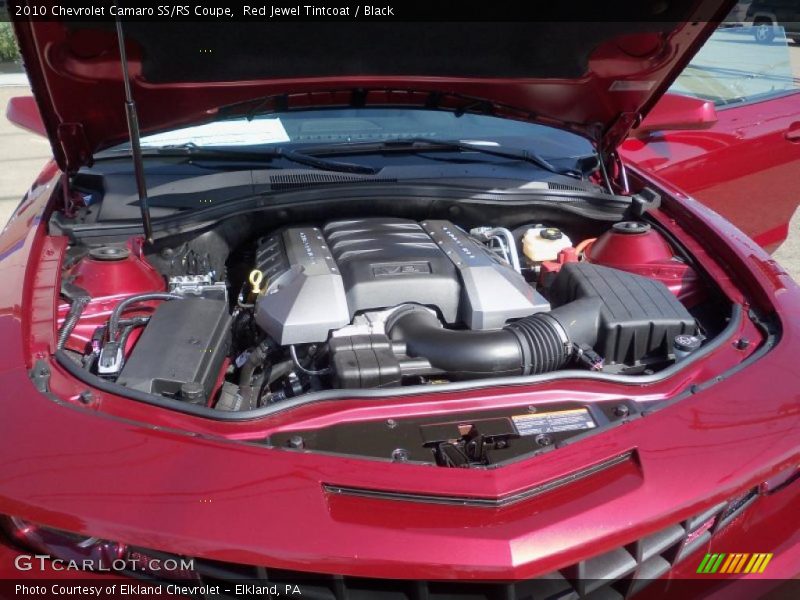 Red Jewel Tintcoat / Black 2010 Chevrolet Camaro SS/RS Coupe