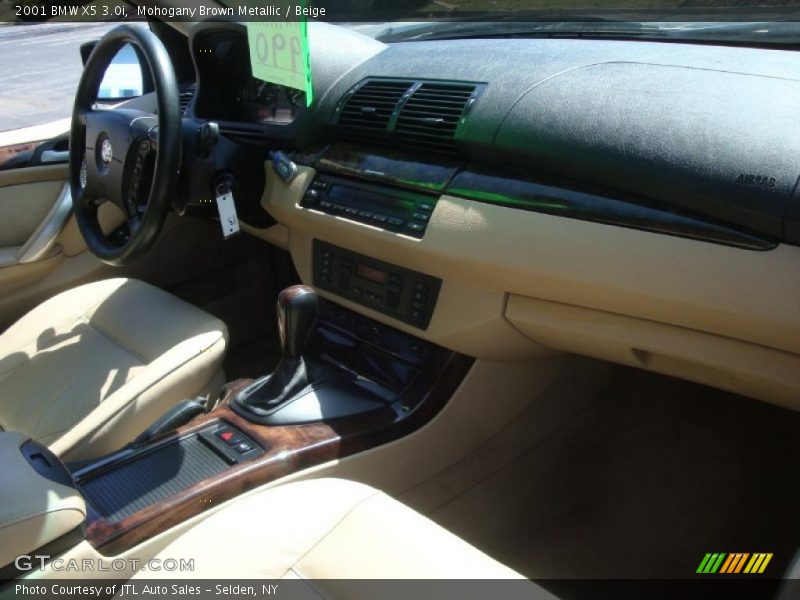 Mohogany Brown Metallic / Beige 2001 BMW X5 3.0i