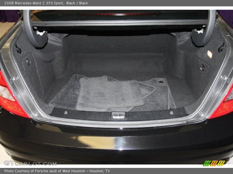 Black / Black 2008 Mercedes-Benz C 350 Sport