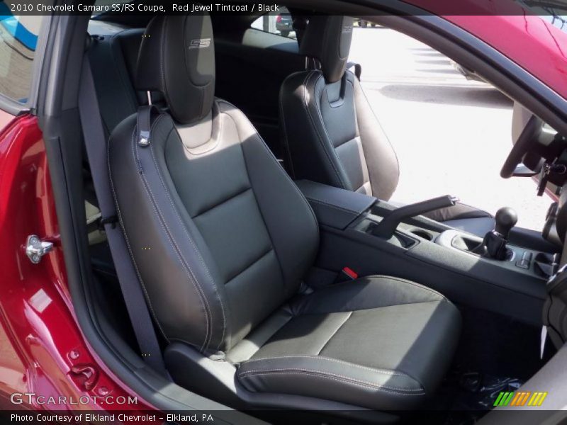 Red Jewel Tintcoat / Black 2010 Chevrolet Camaro SS/RS Coupe