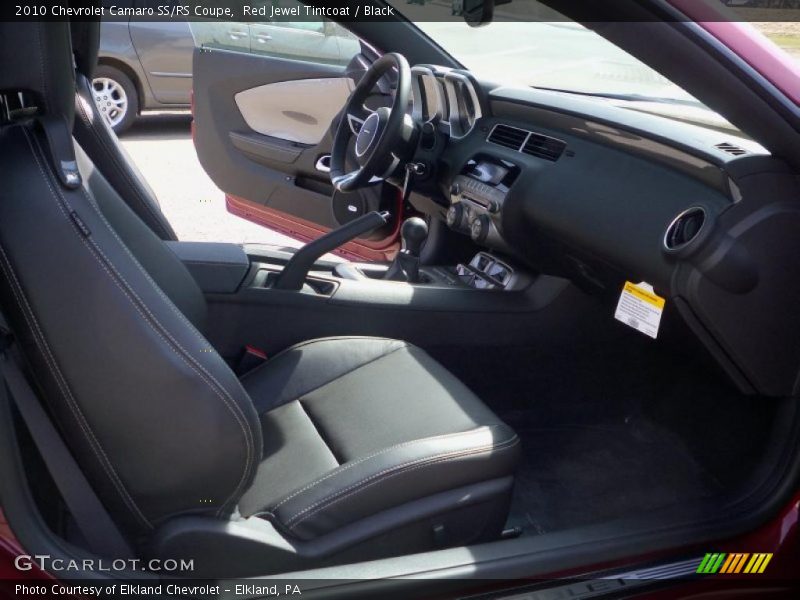 Red Jewel Tintcoat / Black 2010 Chevrolet Camaro SS/RS Coupe