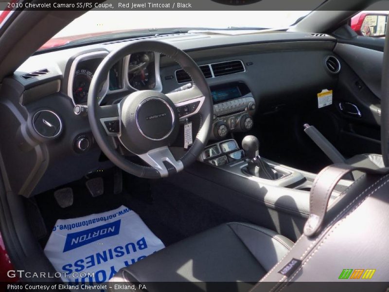 Red Jewel Tintcoat / Black 2010 Chevrolet Camaro SS/RS Coupe