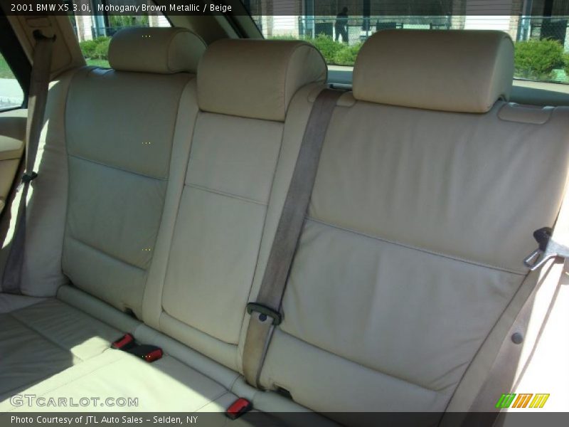 Mohogany Brown Metallic / Beige 2001 BMW X5 3.0i