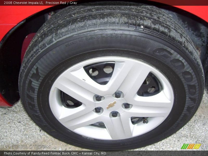 Precision Red / Gray 2008 Chevrolet Impala LS
