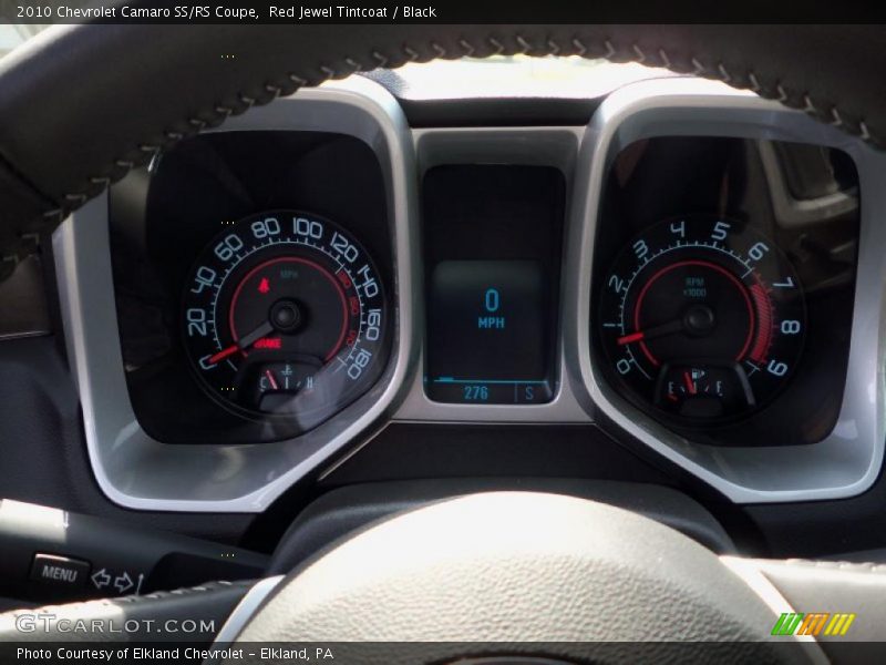 Red Jewel Tintcoat / Black 2010 Chevrolet Camaro SS/RS Coupe