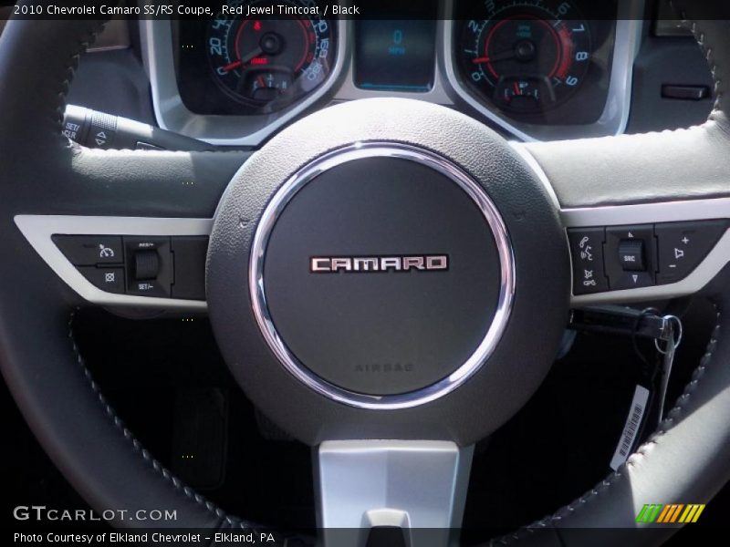 Red Jewel Tintcoat / Black 2010 Chevrolet Camaro SS/RS Coupe