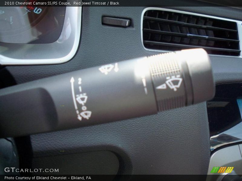Red Jewel Tintcoat / Black 2010 Chevrolet Camaro SS/RS Coupe