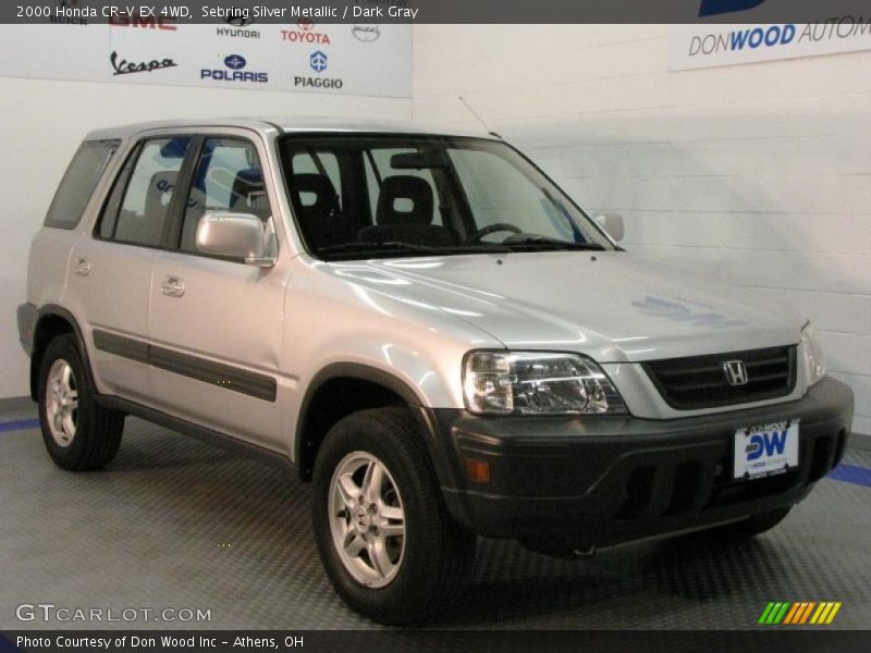 Sebring Silver Metallic / Dark Gray 2000 Honda CR-V EX 4WD