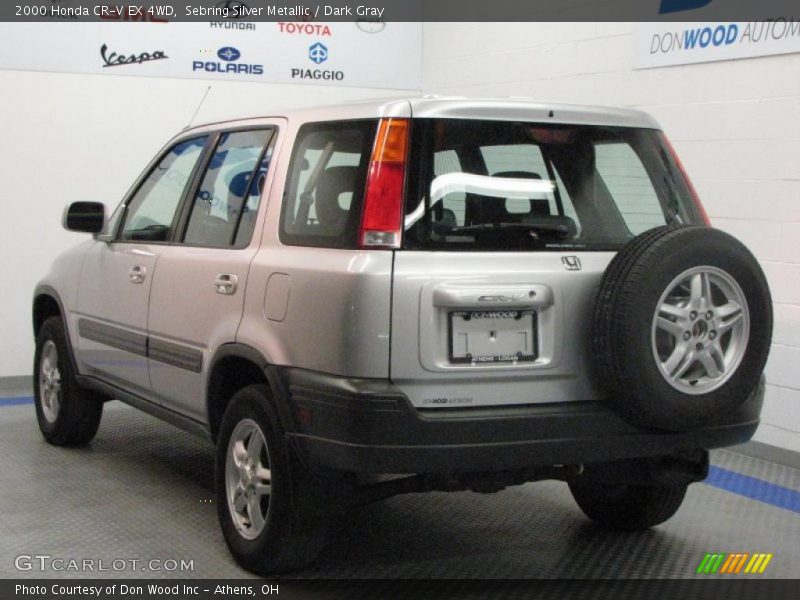 Sebring Silver Metallic / Dark Gray 2000 Honda CR-V EX 4WD