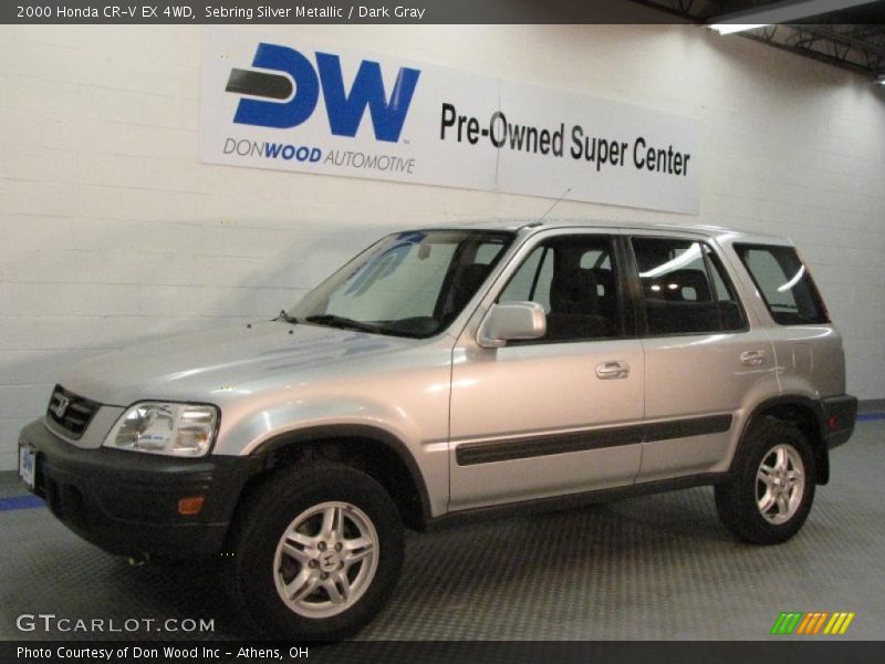 Sebring Silver Metallic / Dark Gray 2000 Honda CR-V EX 4WD