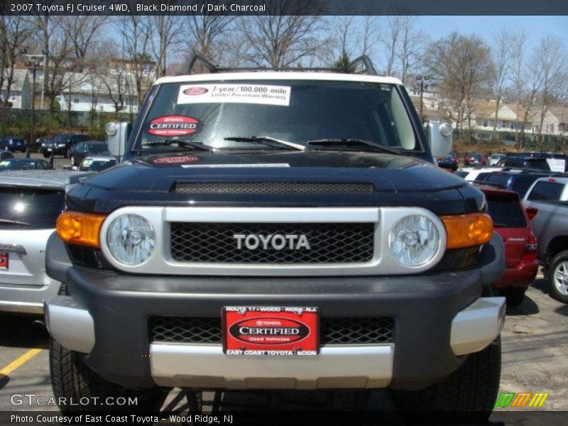 Black Diamond / Dark Charcoal 2007 Toyota FJ Cruiser 4WD