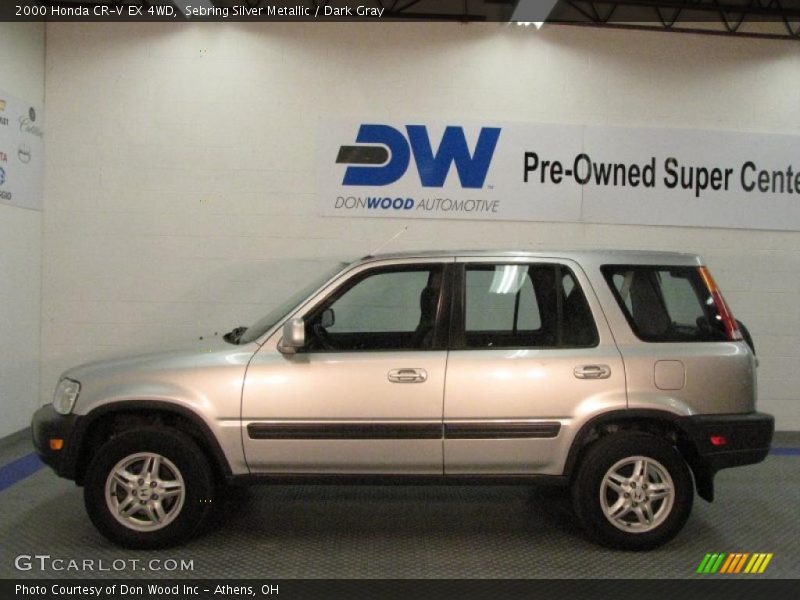 Sebring Silver Metallic / Dark Gray 2000 Honda CR-V EX 4WD