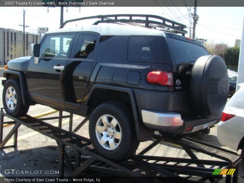 Black Diamond / Dark Charcoal 2007 Toyota FJ Cruiser 4WD