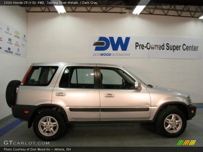 Sebring Silver Metallic / Dark Gray 2000 Honda CR-V EX 4WD