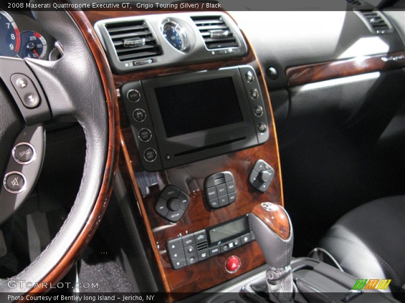 Grigio Touring (Silver) / Black 2008 Maserati Quattroporte Executive GT