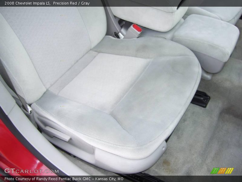 Precision Red / Gray 2008 Chevrolet Impala LS