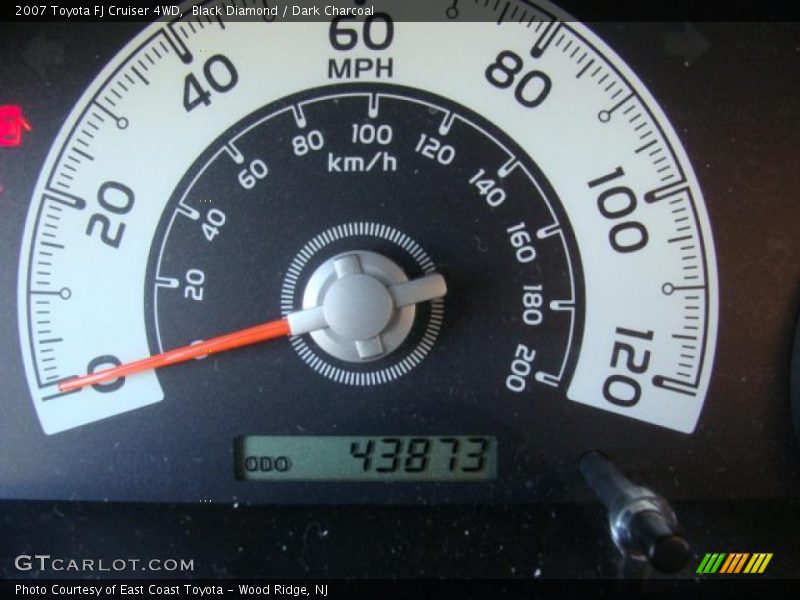 Black Diamond / Dark Charcoal 2007 Toyota FJ Cruiser 4WD