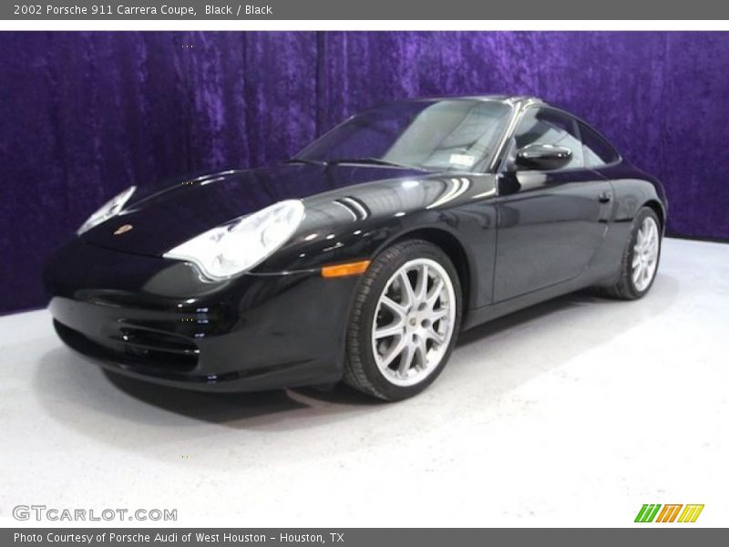 Black / Black 2002 Porsche 911 Carrera Coupe