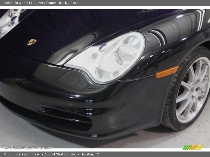 Black / Black 2002 Porsche 911 Carrera Coupe