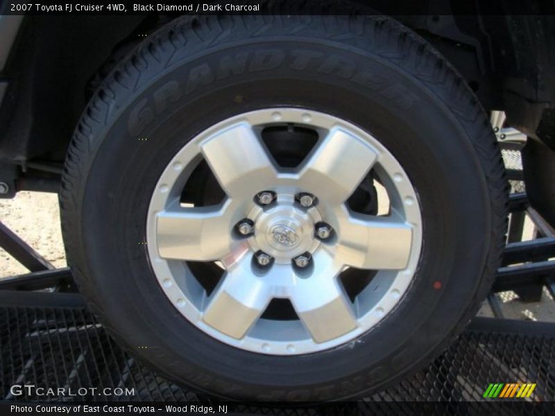 Black Diamond / Dark Charcoal 2007 Toyota FJ Cruiser 4WD