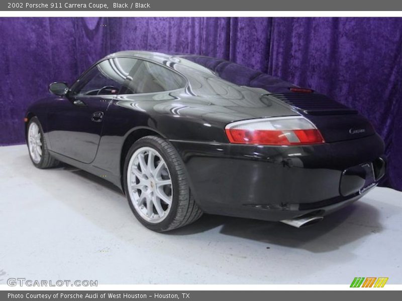 Black / Black 2002 Porsche 911 Carrera Coupe