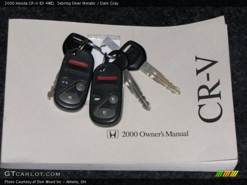 Sebring Silver Metallic / Dark Gray 2000 Honda CR-V EX 4WD