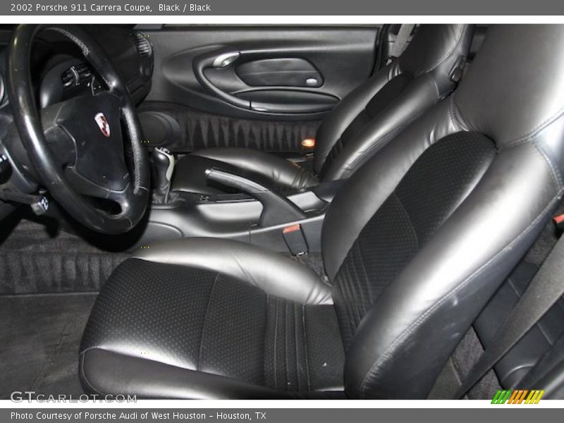 Black / Black 2002 Porsche 911 Carrera Coupe