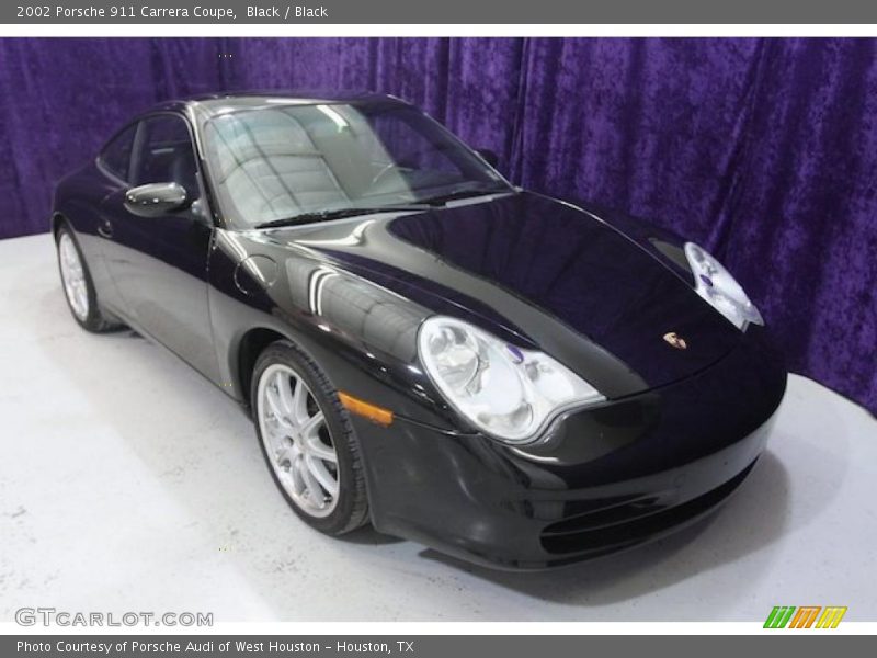 Black / Black 2002 Porsche 911 Carrera Coupe
