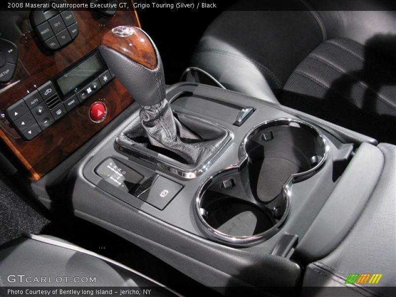 Grigio Touring (Silver) / Black 2008 Maserati Quattroporte Executive GT
