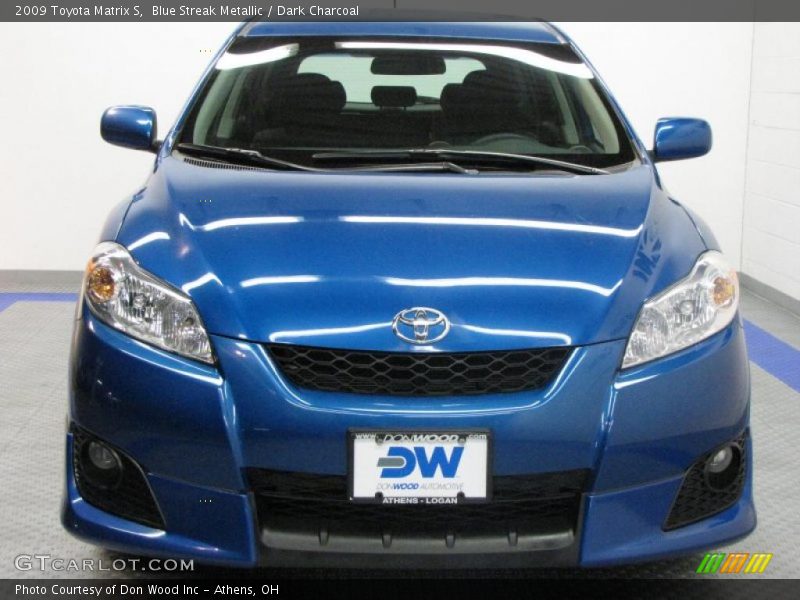 Blue Streak Metallic / Dark Charcoal 2009 Toyota Matrix S