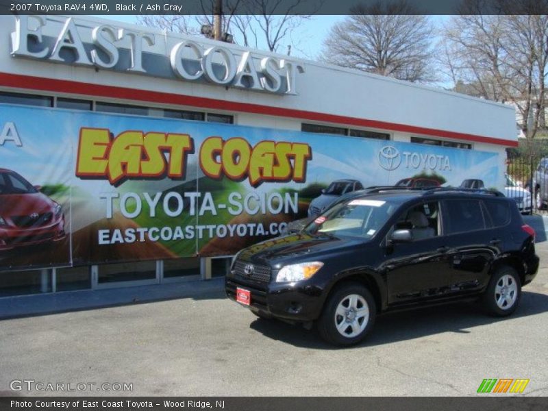 Black / Ash Gray 2007 Toyota RAV4 4WD