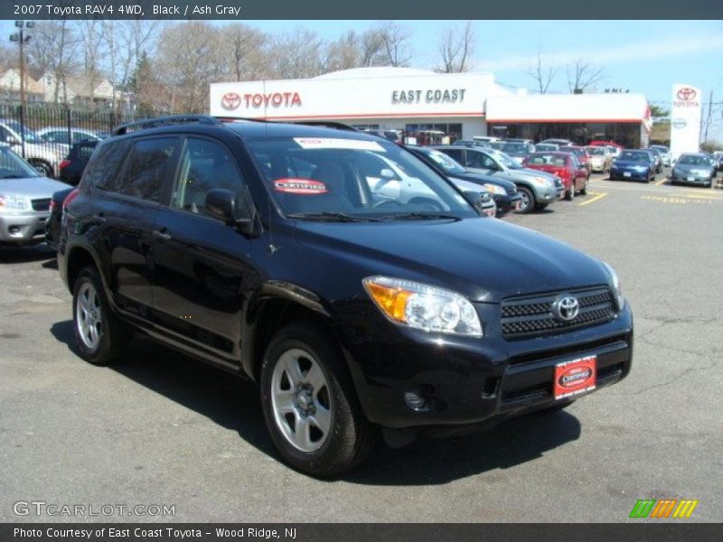 Black / Ash Gray 2007 Toyota RAV4 4WD