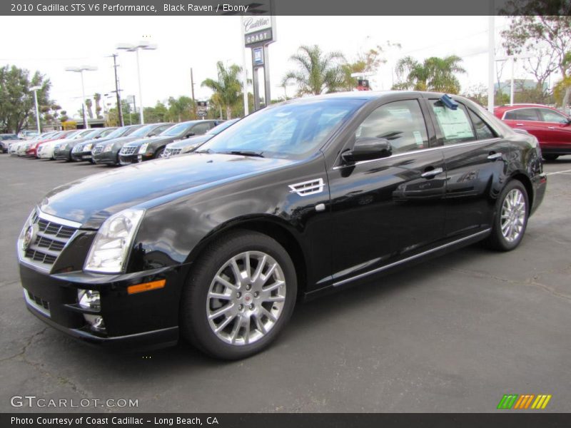 Black Raven / Ebony 2010 Cadillac STS V6 Performance
