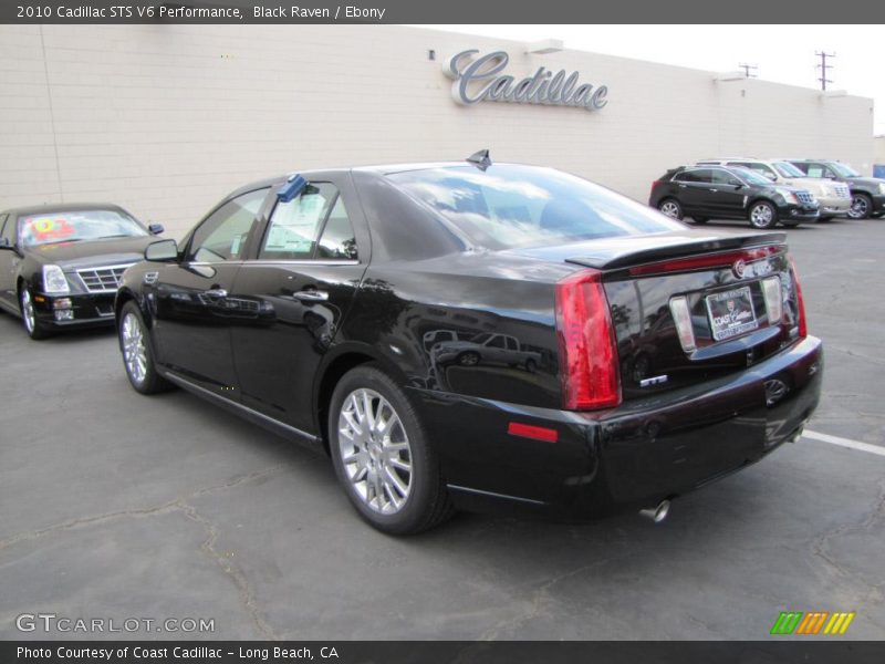 Black Raven / Ebony 2010 Cadillac STS V6 Performance